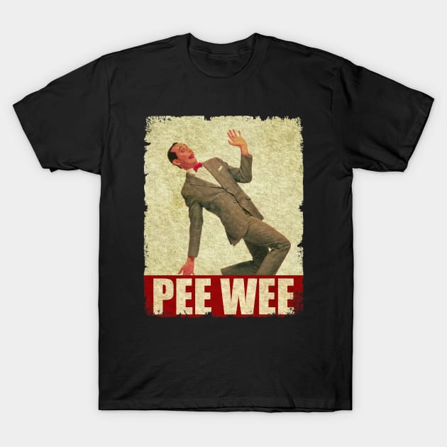 Pee Wee Herman - RETRO STYLE T-Shirt by Mama's Sauce